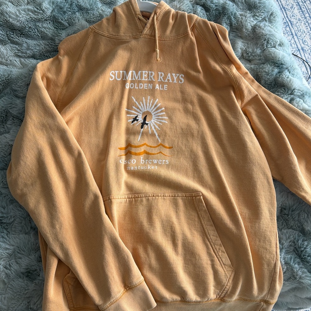 Cisco Brewers - Summer Rays Golden Ale Tan Crewneck Sweater